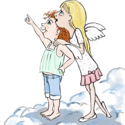 Charakterstudie für Kinderbuch – Lucy und Sofie