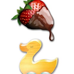 Erdbeere / Ente