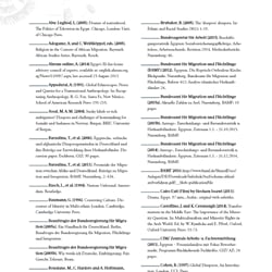 Innenseite Diaspora Ägypten