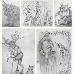 traditional book illustration