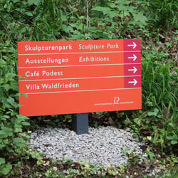 Leitsystem Skulpturenpark Waldfrieden, Wuppertal