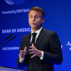 Emmanuel Macron ©Photos by Andrew Grauman