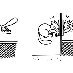 Aerger mit der Katzenklappe – 3