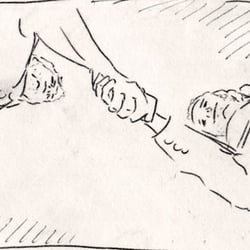 Storyboard zu Szenefilm Thema „Werbefotografie“