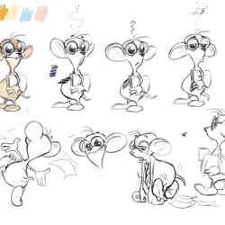 sketches für MuPi-character