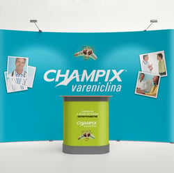 Event Booth for Pfizer — Champix