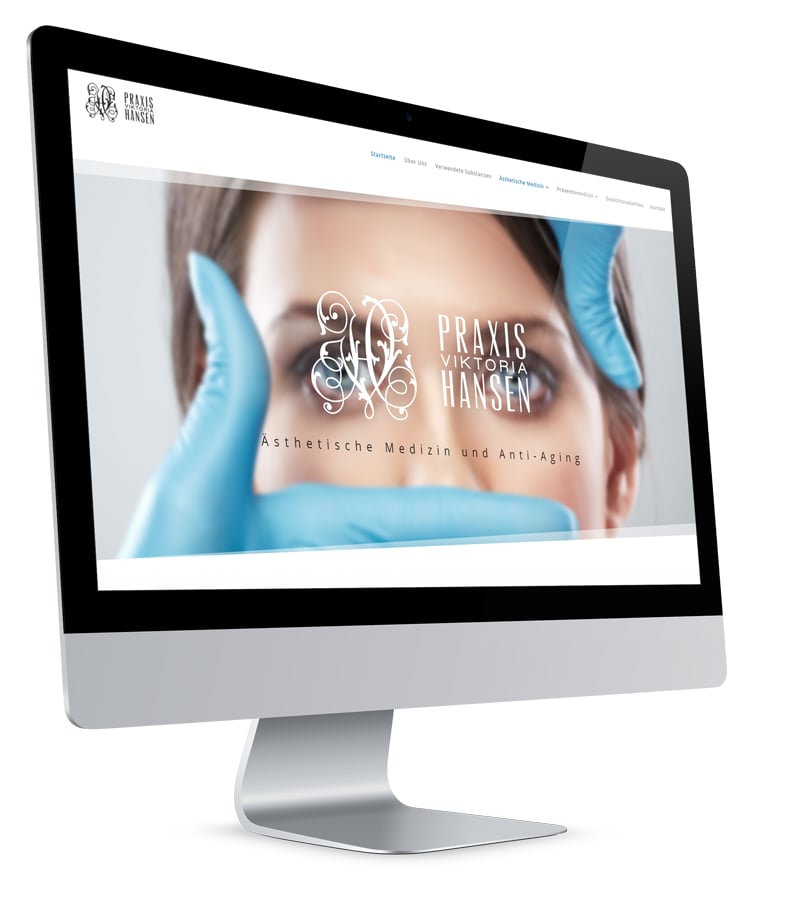 RESPONSIVE WEBSITE FÜR PRAXIS VIKTORIA HANSEN