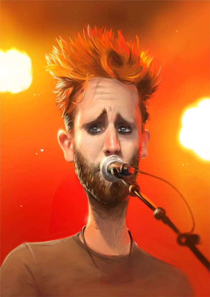 Portrait «Michi Finger», Band «The Souls»