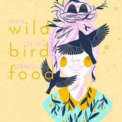 Vogelfutter Cover illu