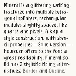 1 Mineral VT Typeface 01