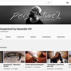 YouTube Kanal bzgl Kurzvideos, Behind the Scenes und intensive Vorstellungsrunde