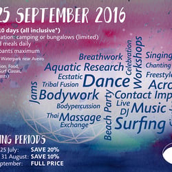 Soulsurf – Postkarte für Event (Rückseite)