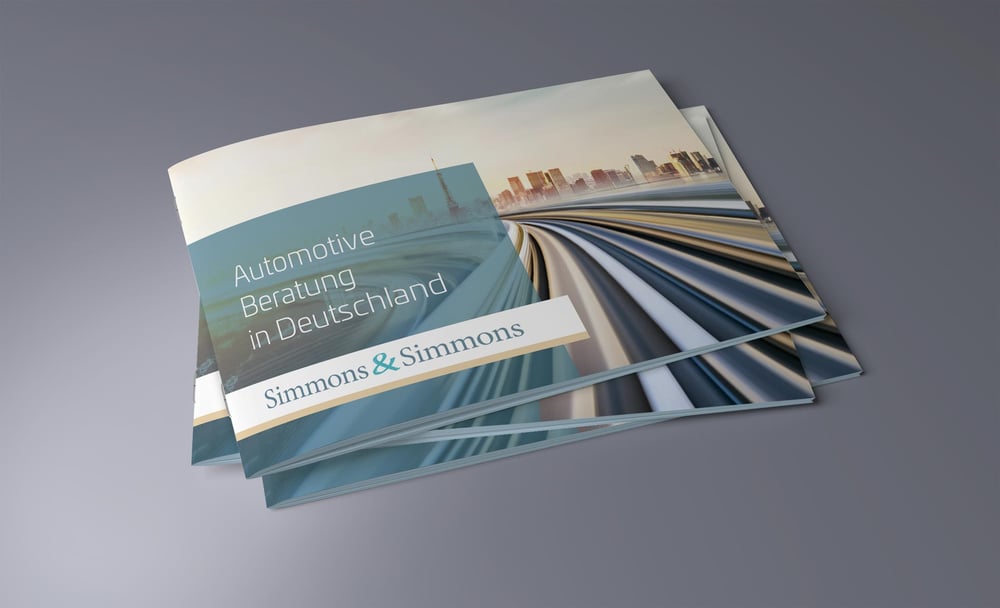 Broschüre für Simmons & Simmons