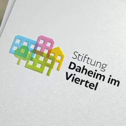 Corporate Design für die Stiftung Daheim im Viertel