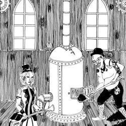 Illustration für den Fantasy Reader „Leben im Nebel Nr. 10“