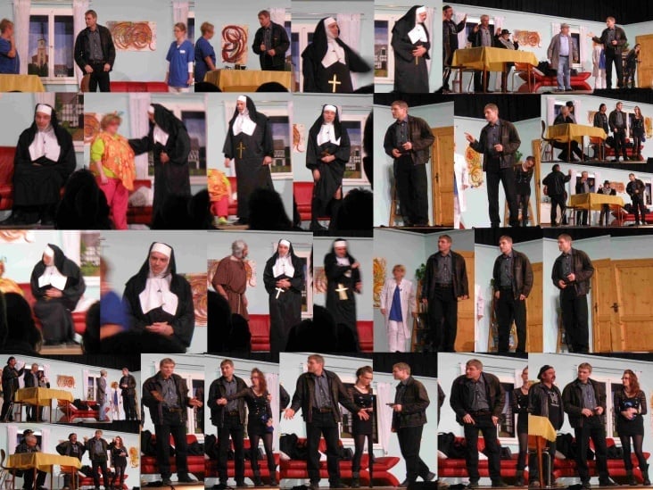 THEATERSTÜCK – ich als Polizist, Nonne & Gauner – Doppelrolle