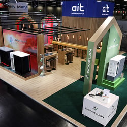 Messestand alpha Innotec