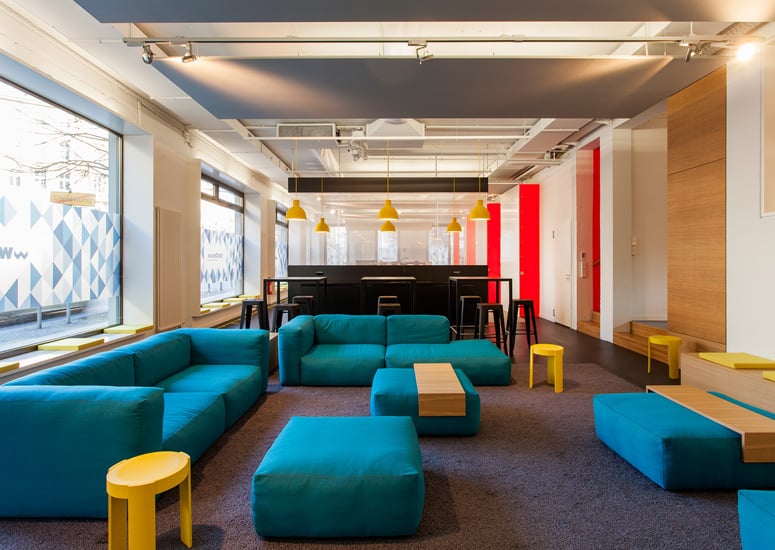 Interior Design SmartDigital Innovation Office der Wall AG