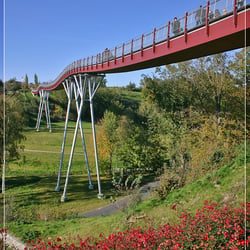 Bundesgartenschau 2007 : Drachenschwanzbrücke Ronneburg 1