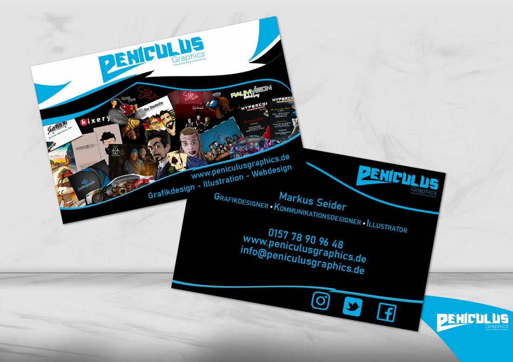 Visitenkarten PeniculusGraphics