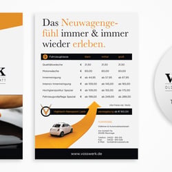 Visitenkarten, Briefpapier, Flyer, Poster, Folder, Broschüren, Kataloge, etc.