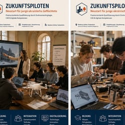 Projektkonzeption · Visual Design · Informationsstruktur · Layout · KI-gestützte Visualisierung