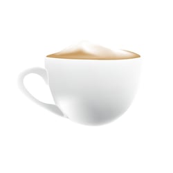 Illustration – Cappuccinotasse