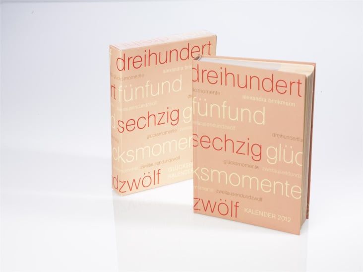 Glückskalender und -box