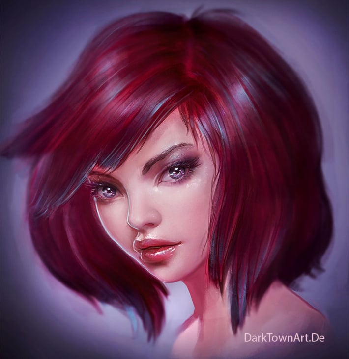 Werbeteaser für meinen neuen CgSociety Workshop: „Let’s Paint!“