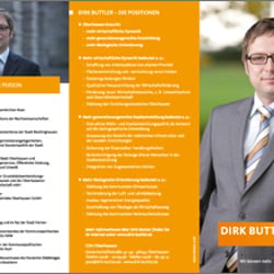 CDU Oberhausen – Kandidatenfolder