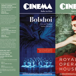 Cinema Filmtheater Royal Opera House Flyer 2014