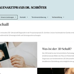 Frauenarztpraxis Dr. Schröter, Unterseite
