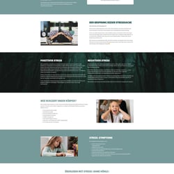 Webdesign – Stressmanagement