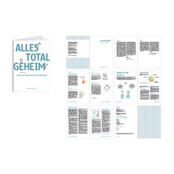 Alles total geheim – Editorial Design