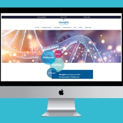 Website-Texte für ein Unternehmen aus dem Bereich Informationsmedizin