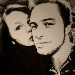 Portrait „Paar jung“
