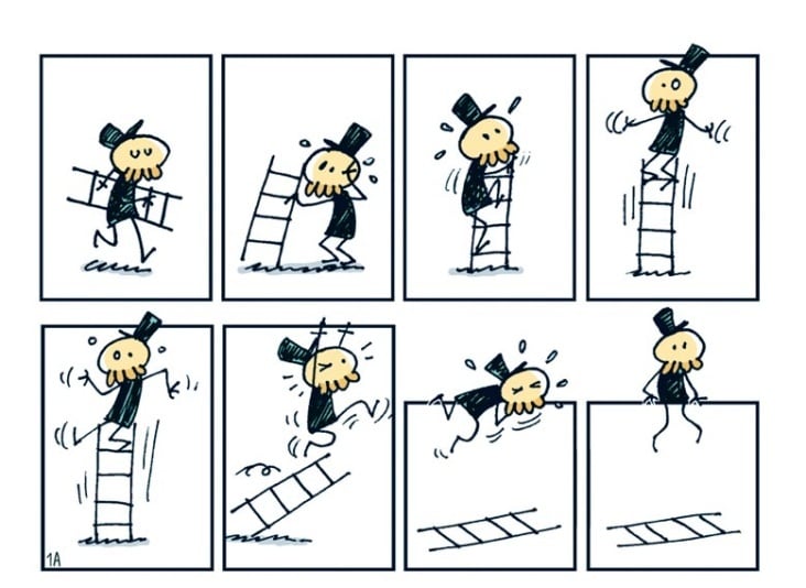 Fitzgerald erscheint seit rund zehn Jahren. Comic ohne Worte