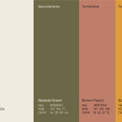 Lumé Farbpalette