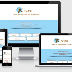 Neugestaltung CMS-Website sano Praxis Göppingen