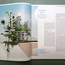 „Wie werden wir morgen leben?“ for ThyssenKrupp magazine, 2017
