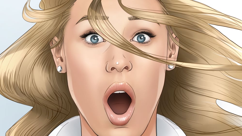 Shocked Woman
