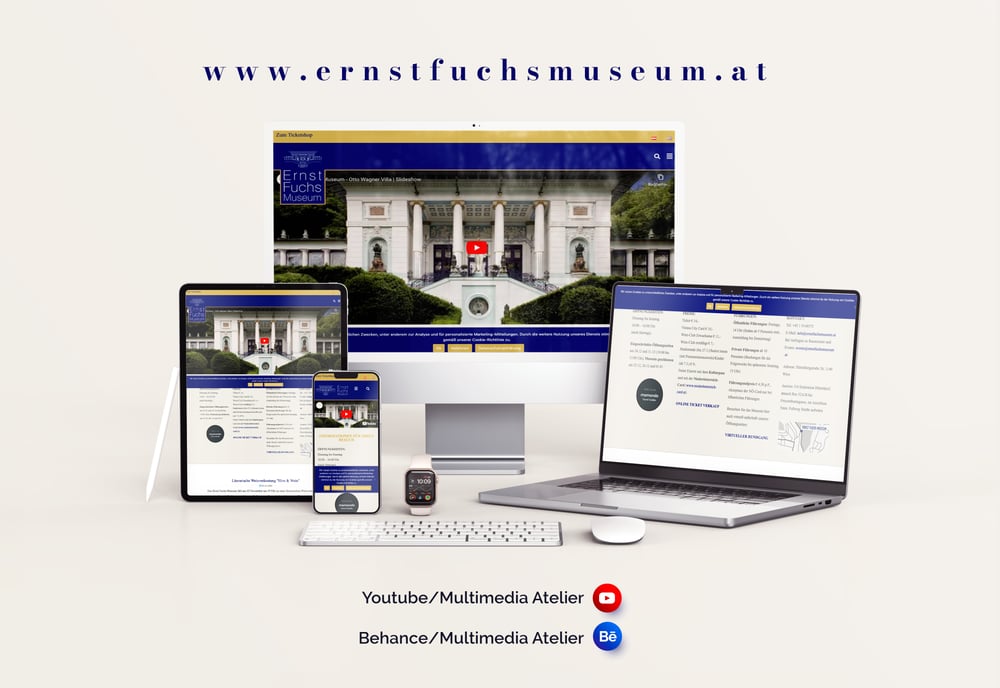 Ernstfuchsmuseum Web Design