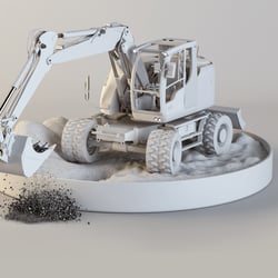 Dspcae Realtime Escavator Whiteboxing