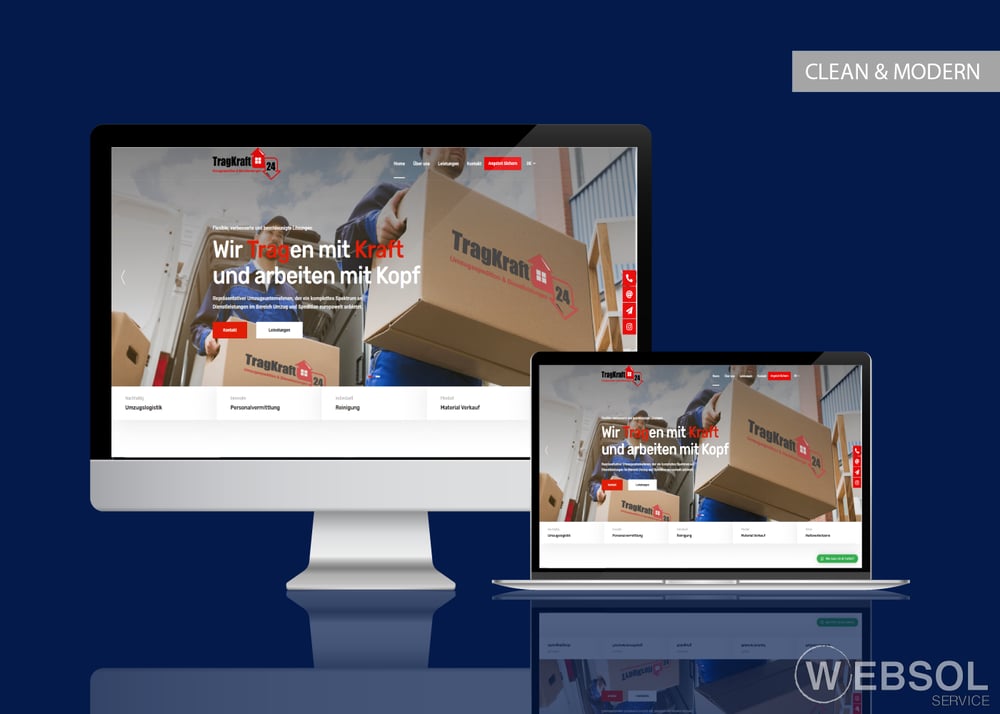 Webdesign: TragKraft24