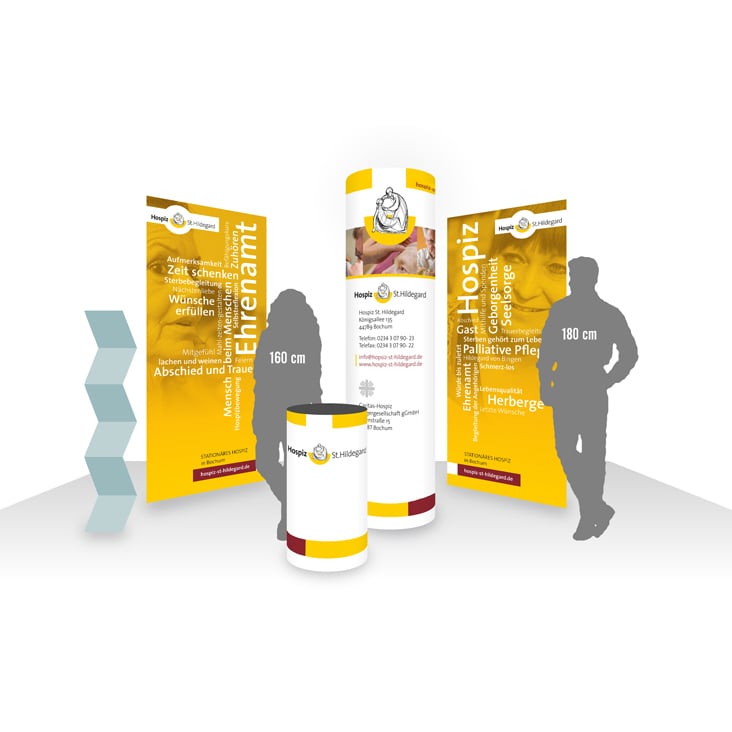 Messestand des Hopsiz St. Hildegard