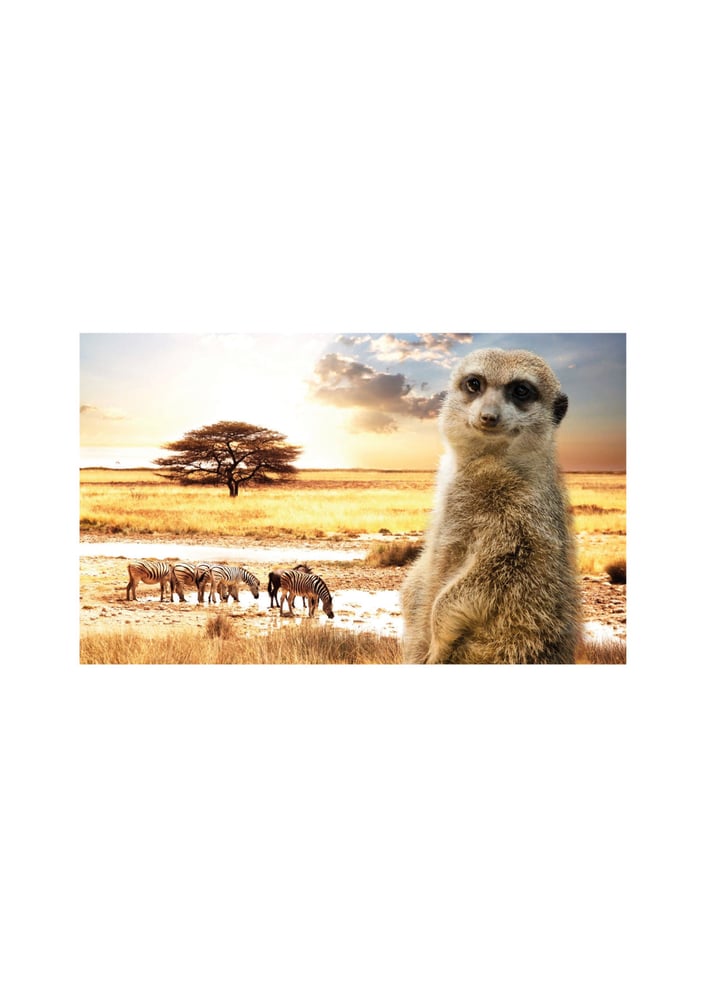 Fotomontage Safari