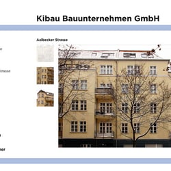 Homepage Kibau GmbH