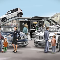 Promotion für JEEP