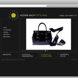 Website mit Bildergalerie