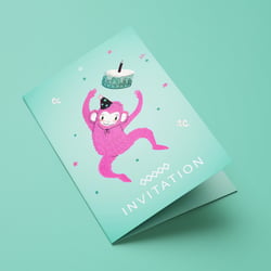 Birthday Invitation Drawing